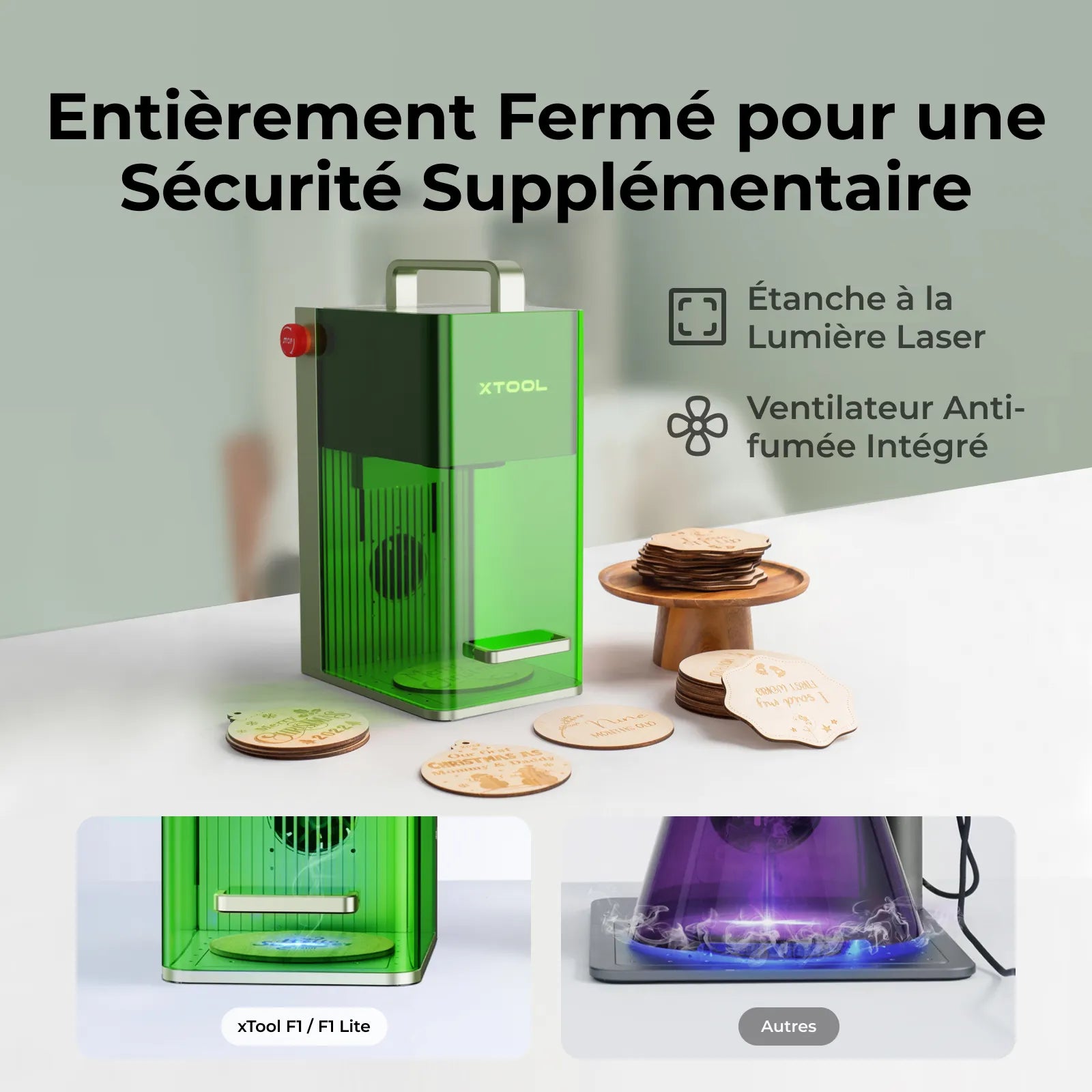 xTool F1 / F1 Lite - Graveur Laser Portable et Haute Vitesse